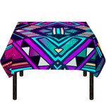 Ethnic Aztec Trippy Print Tablecloth