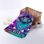 Ethnic Aztec Trippy Print Towel
