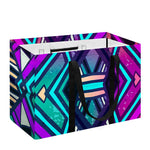Ethnic Aztec Trippy Print Utility Tote Bag