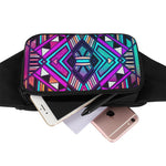 Ethnic Aztec Trippy Print Waist Bag