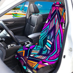 Ethnic Aztec Trippy Print Waterproof Car Seat Cover