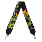 Ethnic Bird Of Paradise Pattern Print Bag Strap