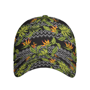 Ethnic Bird Of Paradise Pattern Print Baseball Cap