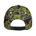 Ethnic Bird Of Paradise Pattern Print Baseball Cap