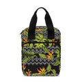 Ethnic Bird Of Paradise Pattern Print Bible Tote Bag