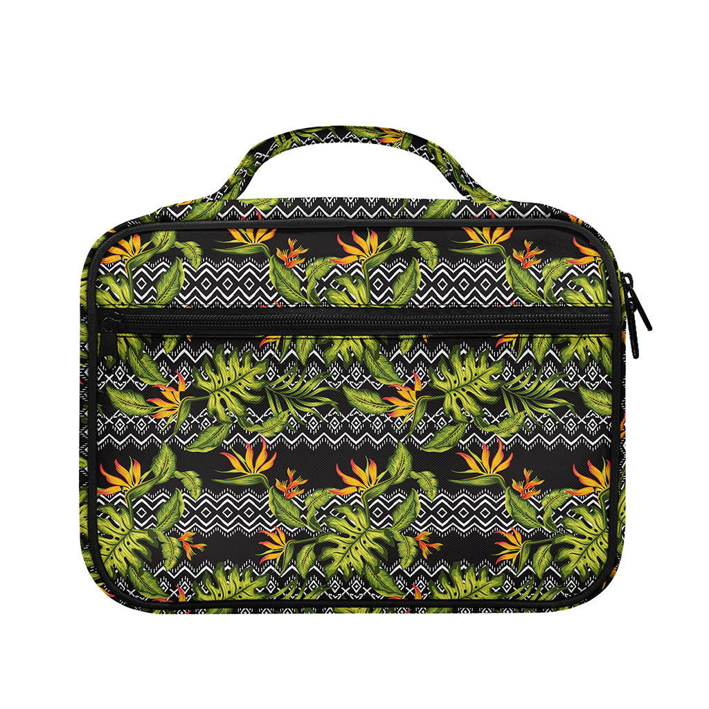 Ethnic Bird Of Paradise Pattern Print Briefcase Bible Bag