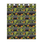 Ethnic Bird Of Paradise Pattern Print Curtain