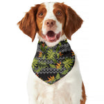 Ethnic Bird Of Paradise Pattern Print Dog Bandana