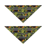 Ethnic Bird Of Paradise Pattern Print Dog Bandana