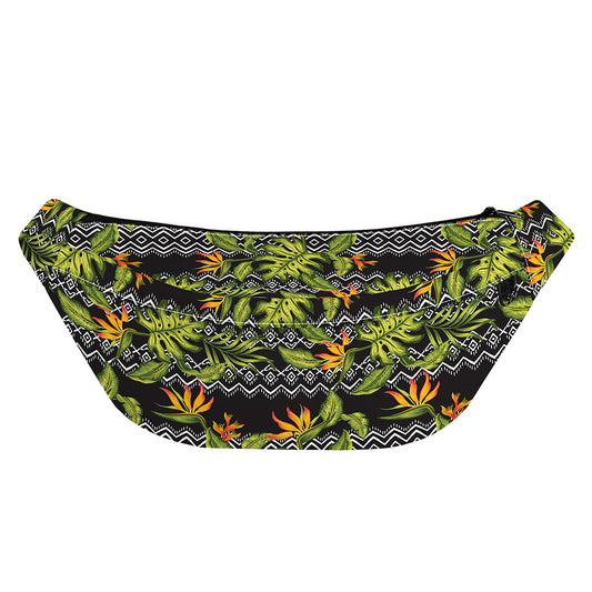 Ethnic Bird Of Paradise Pattern Print Fanny Pack