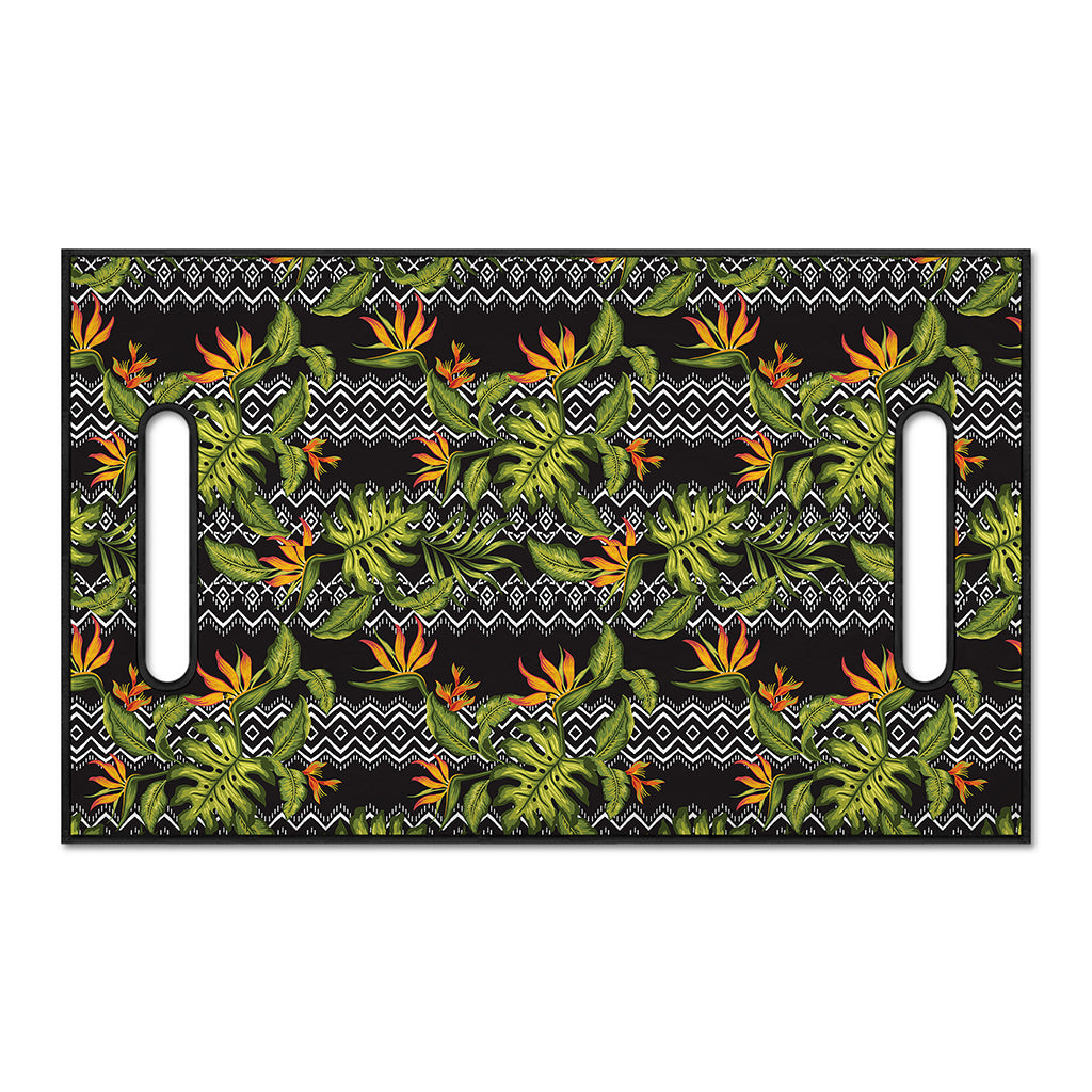 Ethnic Bird Of Paradise Pattern Print Golf Cart Seat Cover