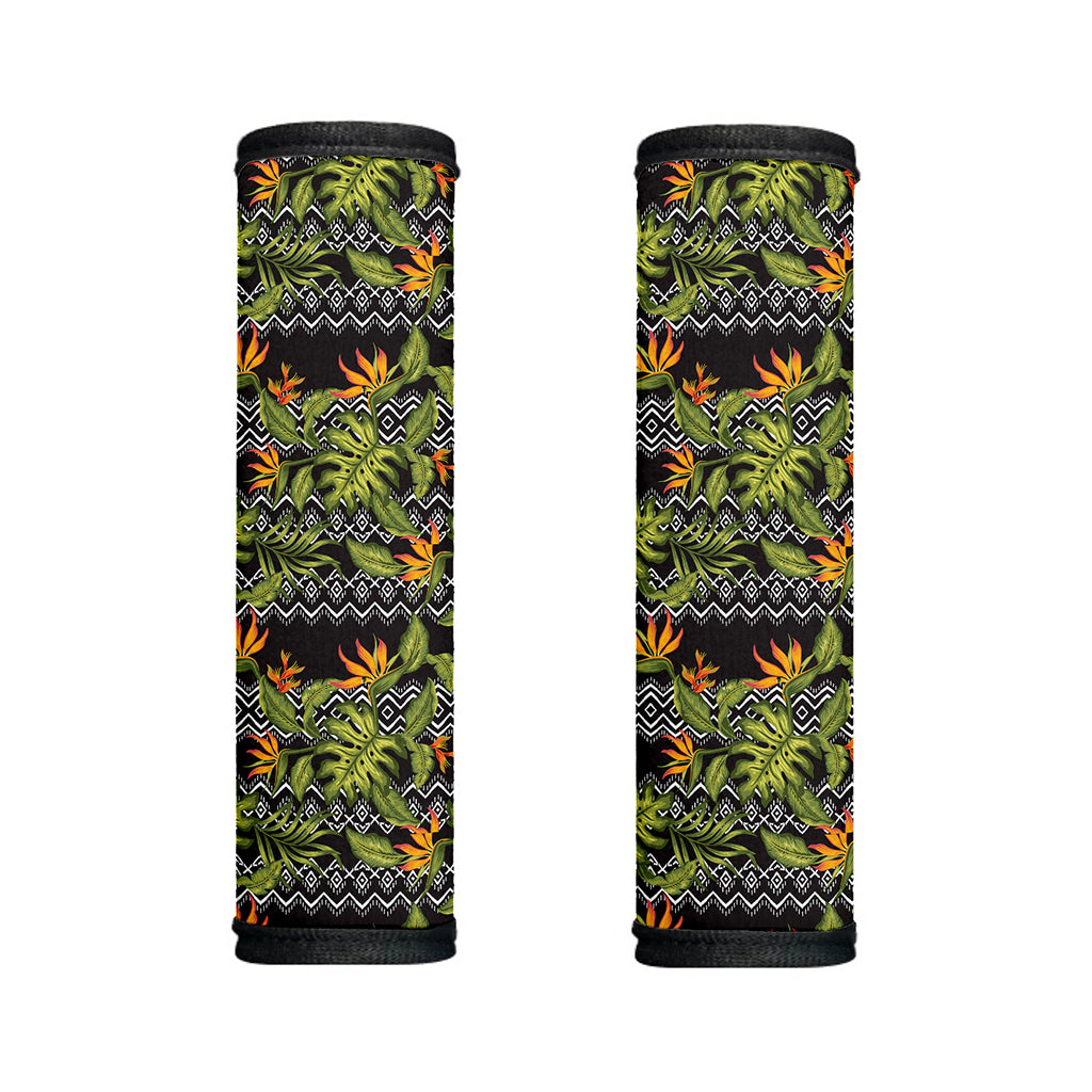 Ethnic Bird Of Paradise Pattern Print Handle Covers