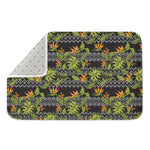 Ethnic Bird Of Paradise Pattern Print Indoor Door Mat