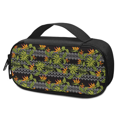 Ethnic Bird Of Paradise Pattern Print Insulin Cooler Travel Case
