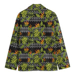 Ethnic Bird Of Paradise Pattern Print Men's Blazer