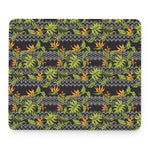 Ethnic Bird Of Paradise Pattern Print Mouse Pad