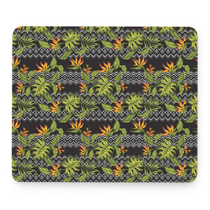 Ethnic Bird Of Paradise Pattern Print Mouse Pad