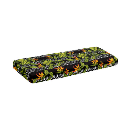 Ethnic Bird Of Paradise Pattern Print Piano Keyboard Cover