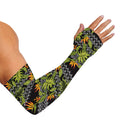 Ethnic Bird Of Paradise Pattern Print Sun Protection Arm Sleeves