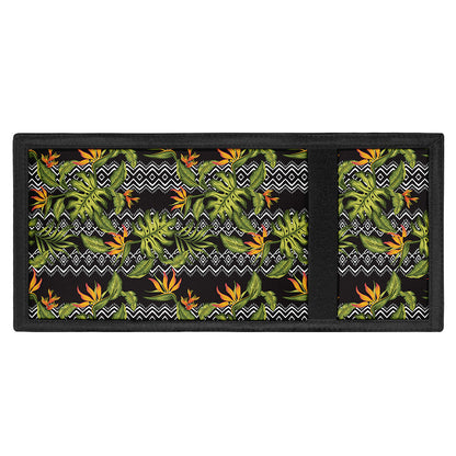 Ethnic Bird Of Paradise Pattern Print Trifold Wallet