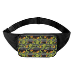 Ethnic Bird Of Paradise Pattern Print Waist Bag