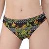 Ethnic Bird Of Paradise Pattern Print Women's Panties