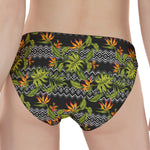 Ethnic Bird Of Paradise Pattern Print Women's Panties