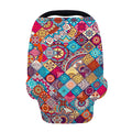 Ethnic Bohemian Mandala Pattern Print Baby Seat Cover