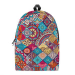 Ethnic Bohemian Mandala Pattern Print Backpack