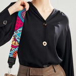 Ethnic Bohemian Mandala Pattern Print Bag Strap