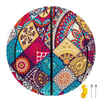Ethnic Bohemian Mandala Pattern Print Basketball