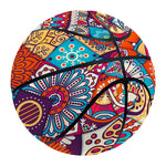 Ethnic Bohemian Mandala Pattern Print Basketball
