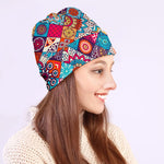 Ethnic Bohemian Mandala Pattern Print Beanie