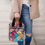 Ethnic Bohemian Mandala Pattern Print Bible Tote Bag