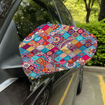 Ethnic Bohemian Mandala Pattern Print Car Side Mirror Covers