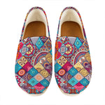 Ethnic Bohemian Mandala Pattern Print Casual Shoes