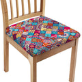 Ethnic Bohemian Mandala Pattern Print Chair Cushion Cover