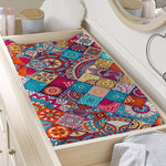 Ethnic Bohemian Mandala Pattern Print Changing Pad Cover