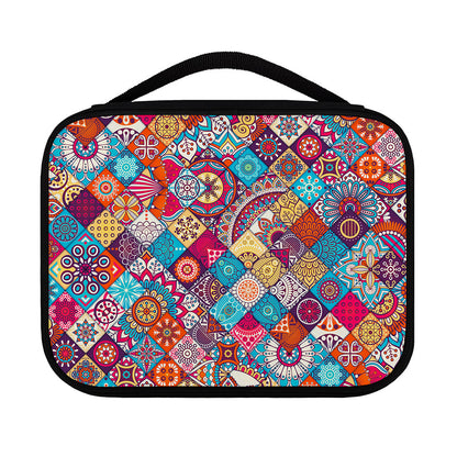 Ethnic Bohemian Mandala Pattern Print Classic Bible Case