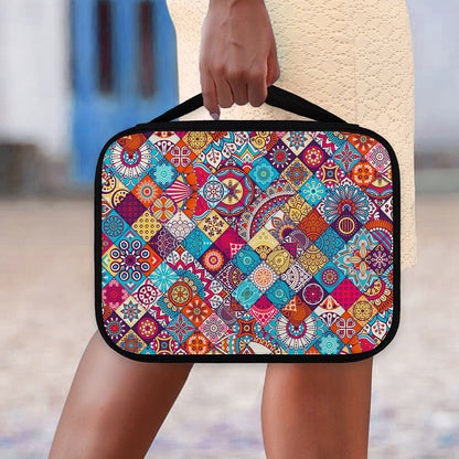 Ethnic Bohemian Mandala Pattern Print Classic Bible Case