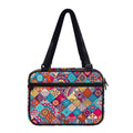 Ethnic Bohemian Mandala Pattern Print Double Strap Bible Bag