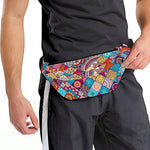 Ethnic Bohemian Mandala Pattern Print Fanny Pack