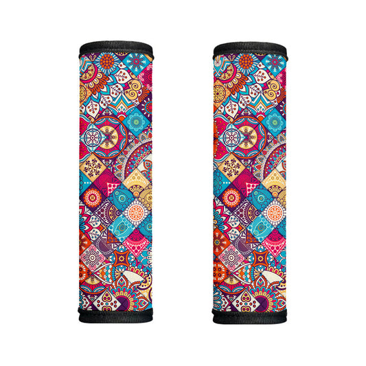 Ethnic Bohemian Mandala Pattern Print Handle Covers