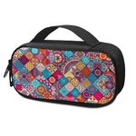 Ethnic Bohemian Mandala Pattern Print Insulin Cooler Travel Case