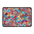 Ethnic Bohemian Mandala Pattern Print Kitchen Mat