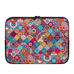 Ethnic Bohemian Mandala Pattern Print Laptop Sleeve