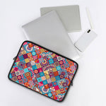 Ethnic Bohemian Mandala Pattern Print Laptop Sleeve