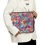 Ethnic Bohemian Mandala Pattern Print Laptop Sleeve