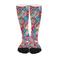 Ethnic Bohemian Mandala Pattern Print Long Socks