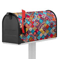 Ethnic Bohemian Mandala Pattern Print Mailbox Cover